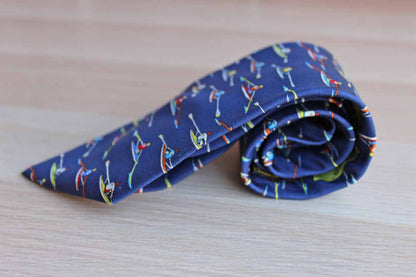 Alynn Neckwear (Connecticut, USA) "Single Shells" by Eric Holch Silk Necktie