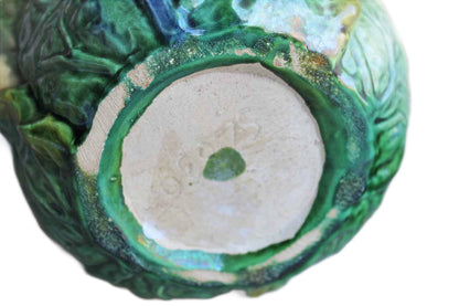 Majolica Green Cabbage Tureen