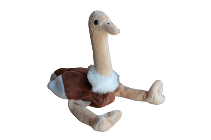 Ty Inc. (Illinois, USA) 1998 Stretch the Ostrich Beanie Buddy (Larger than a Beanie Baby)