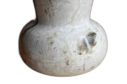 Hand Carved Gourd Shaped Stone Vase with Beautiful Striations of Color