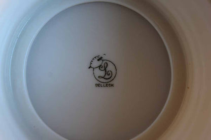 Lenox Belleek Pottery (New Jersey, USA) Elegantly Flared Ceramic Cream Colored Vase