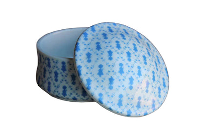 Holly Hobbie Petite Pattern Porcelain Trinket Box
