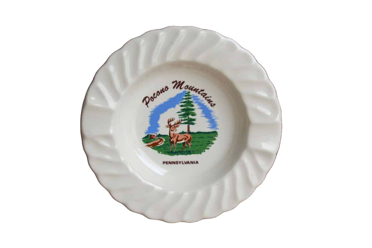 Pocono Mountains Souvenir Dish