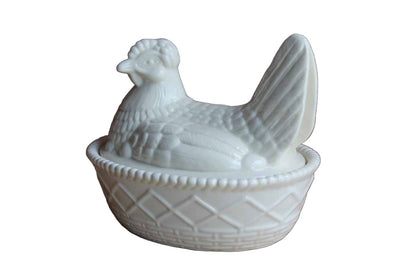 Porcelain Hen on a Nest