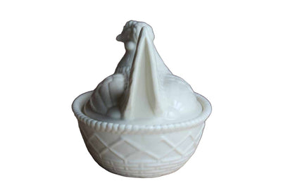 Porcelain Hen on a Nest