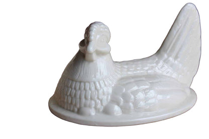 Porcelain Hen on a Nest