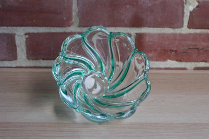 Mikasa Peppermint Green Glass Candy Dish