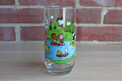 Camp Snoopy "Rats!  Why is Having Fun Always So Much Work?” Glass