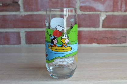 Camp Snoopy "Rats!  Why is Having Fun Always So Much Work?” Glass