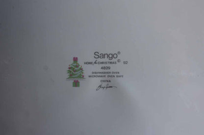 Sango (Indonesia) Home for Christmas 12" Round Platter