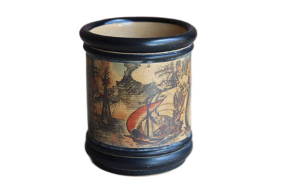 Yaco di Firenze (Italy) Nautical Scenes Ceramic Jar