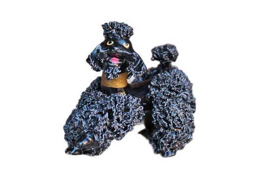 Black Porcelain Spaghetti Poodle