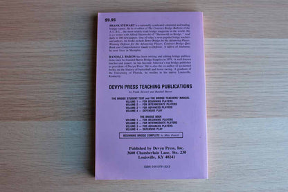 The Bridge Book Volume 1 For Beginner Players by Frank Stewart and Randall Baron