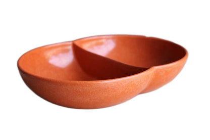 Branchell (USA) Color-Flyte Orange Melmac Divided Server