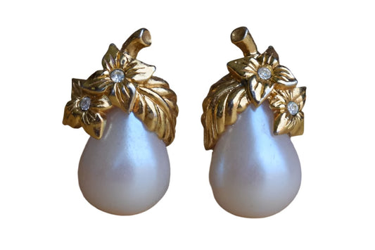 Avon Flowering Pear Pierced Earrings