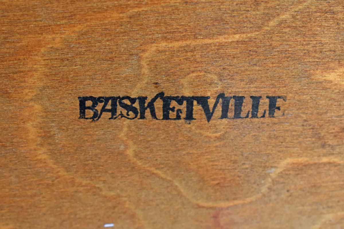 Basketville (Vermont, USA) Woven Split Oak Cutlery Basket