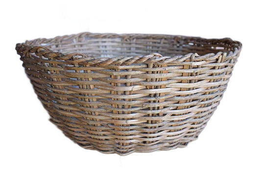Large Rounded Stake and Strand Basket (Pickup Only)