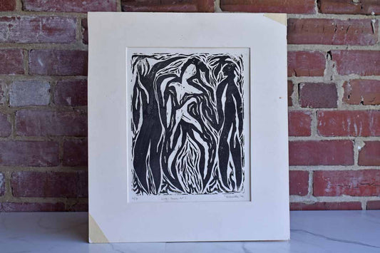 Artist's Proof Serigraph of Dancing Nature People