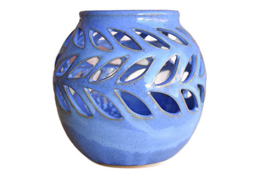 Attractive Cornflower Blue Candle Lantern