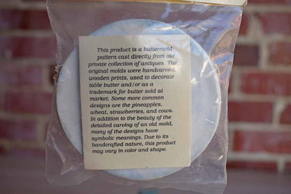 Butterstamp Workshop (Maine, USA) Buttermold Wall Plaque of a Chicken