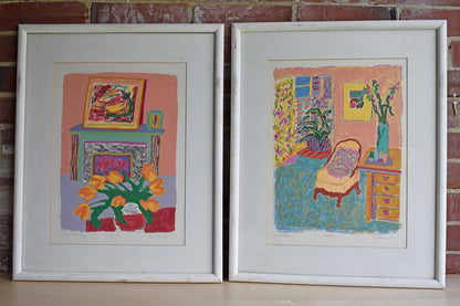 Pair of Signed and Numbered Prints by Pat Hidson (PICKUP ONLY)
