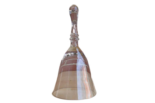 Handled Bell-Shaped Glass Cloche