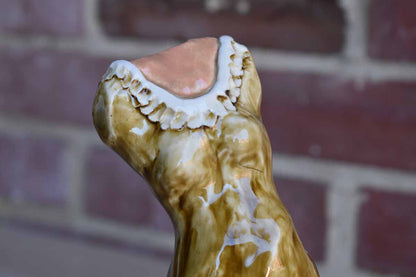 Quirky Headless Dancing Woman in Old-Fashioned Dress Sculpture