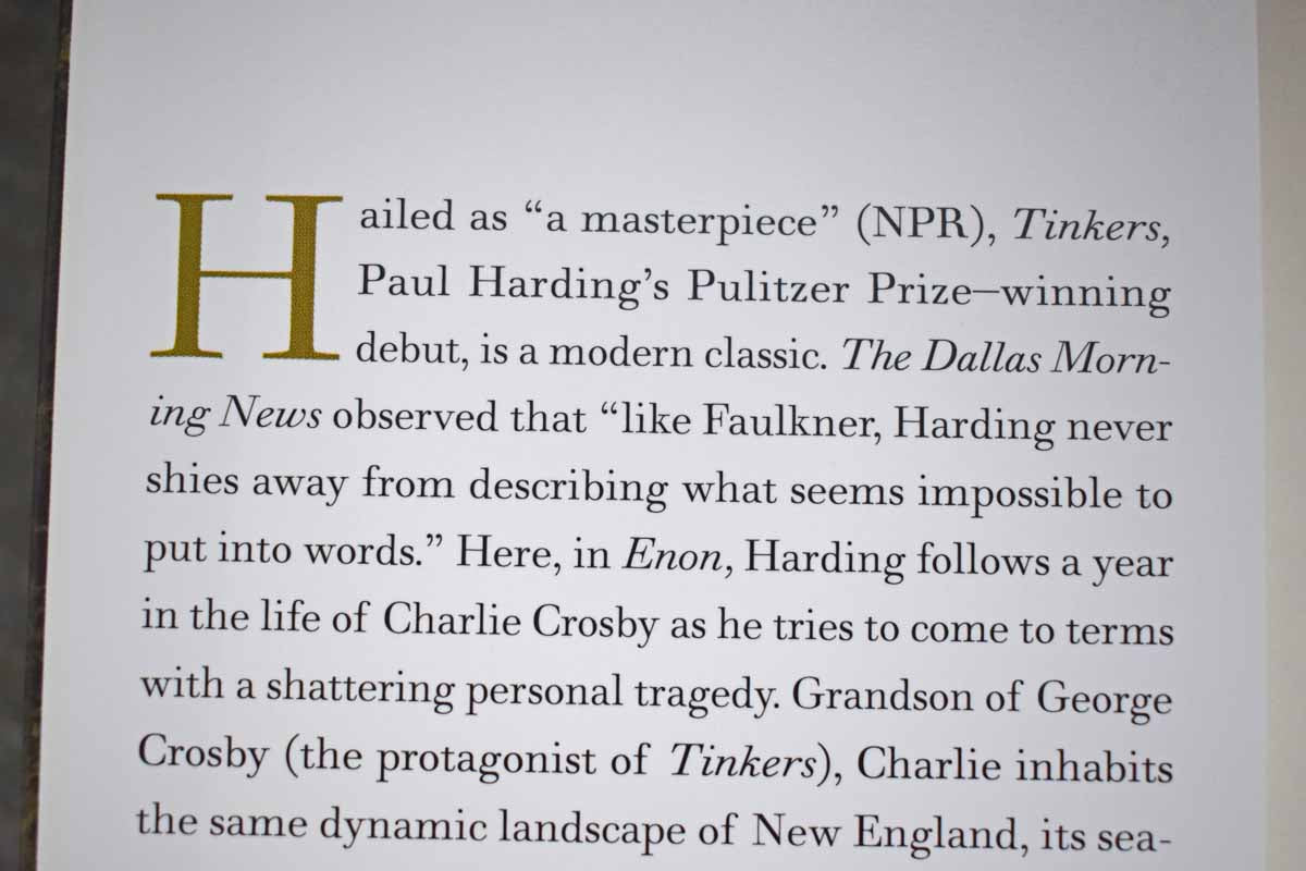 Enon by Paul Harding