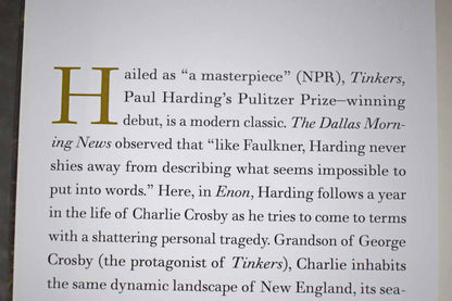 Enon by Paul Harding