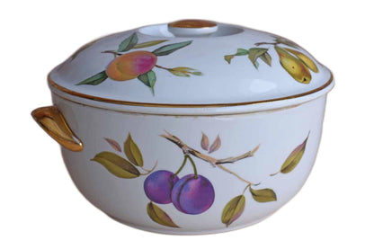 Royal Worcester (England) Evesham Gold Lidded Casserole