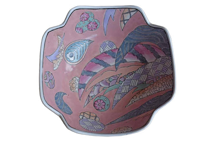 Heygill Imports "Dynasty" Hand Painted Bowl