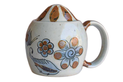 Ken Edwards El Palomar (Mexico) Handmade and Painted Shaker