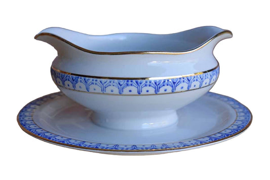 Atlas China Porcelain Sauce Bowl with Underplate
