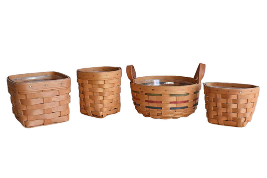 Longaberger (Ohio, USA) Set of Four Small Baskets
