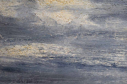 Original Signed Painting of a Dark and Moody Ocean
