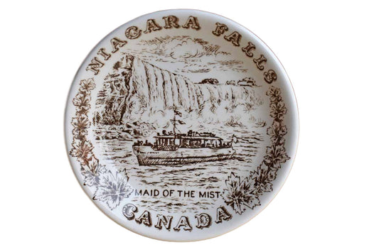 Wood & Sons (England) Niagara Falls Maid of the Mist Pin Dish
