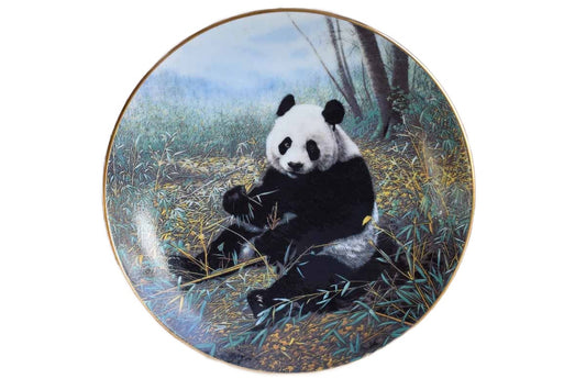 W.L. George Chinese Treasure by Charles Fracé Porcelain Panda Plate