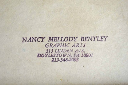 Nancy Mellody Bentley "Beachscape" Fiber Art Piece