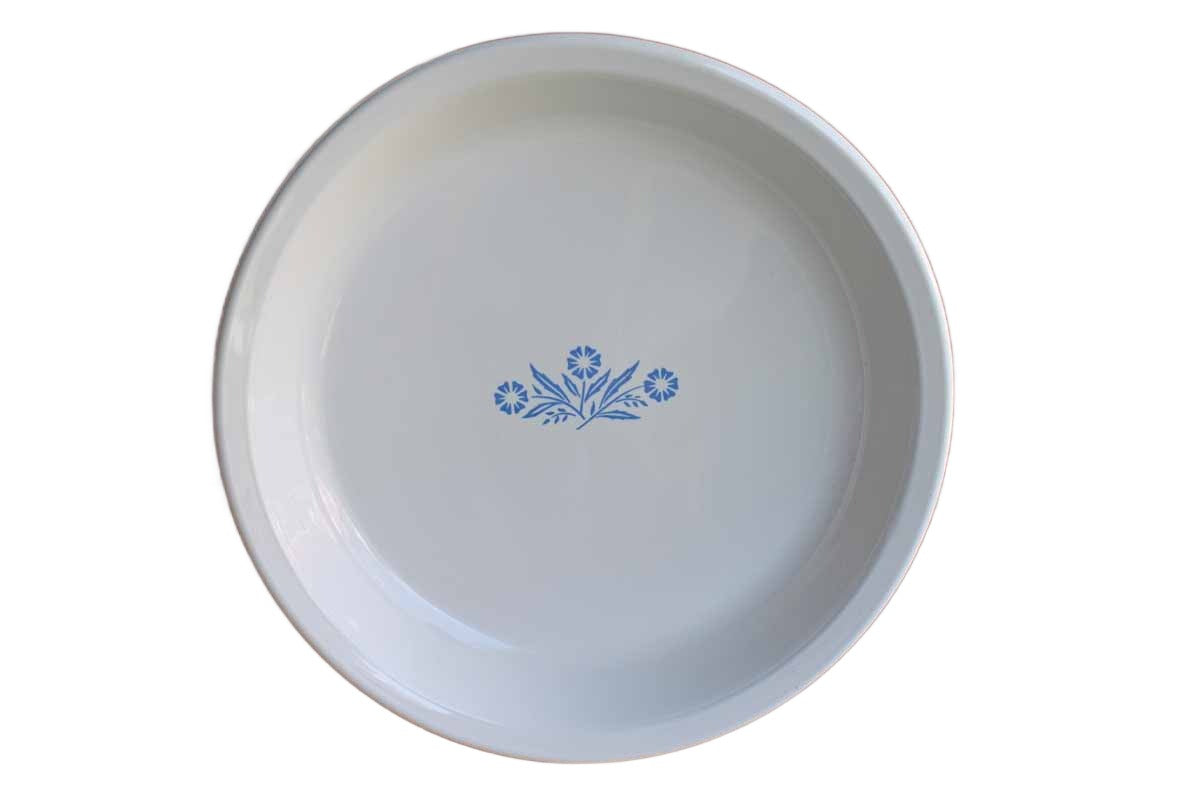 Corning, Inc. (New York, USA) Blue Cornflower 9" Pie Baking Dish