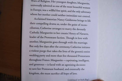 The Rival Queens:  Catherine de' Medici, her Daughter Marguerite de Valois, and the Betrayal that Ignited a Kingdom by Nancy Goldstone