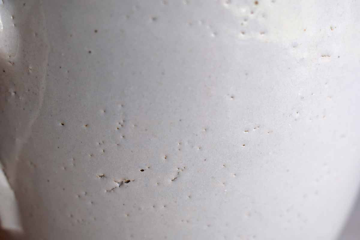 Old Simple Handled Salt Glazed Container