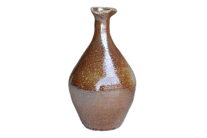 Luminescent Salt Glazed Vase with Imperfect Rim