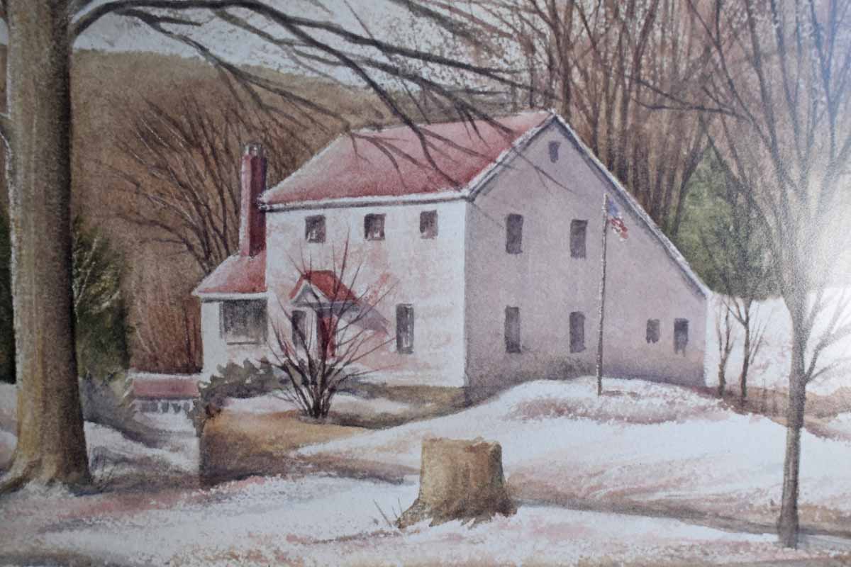 Original Watercolor of "Moe's Place" by Connie Seaver