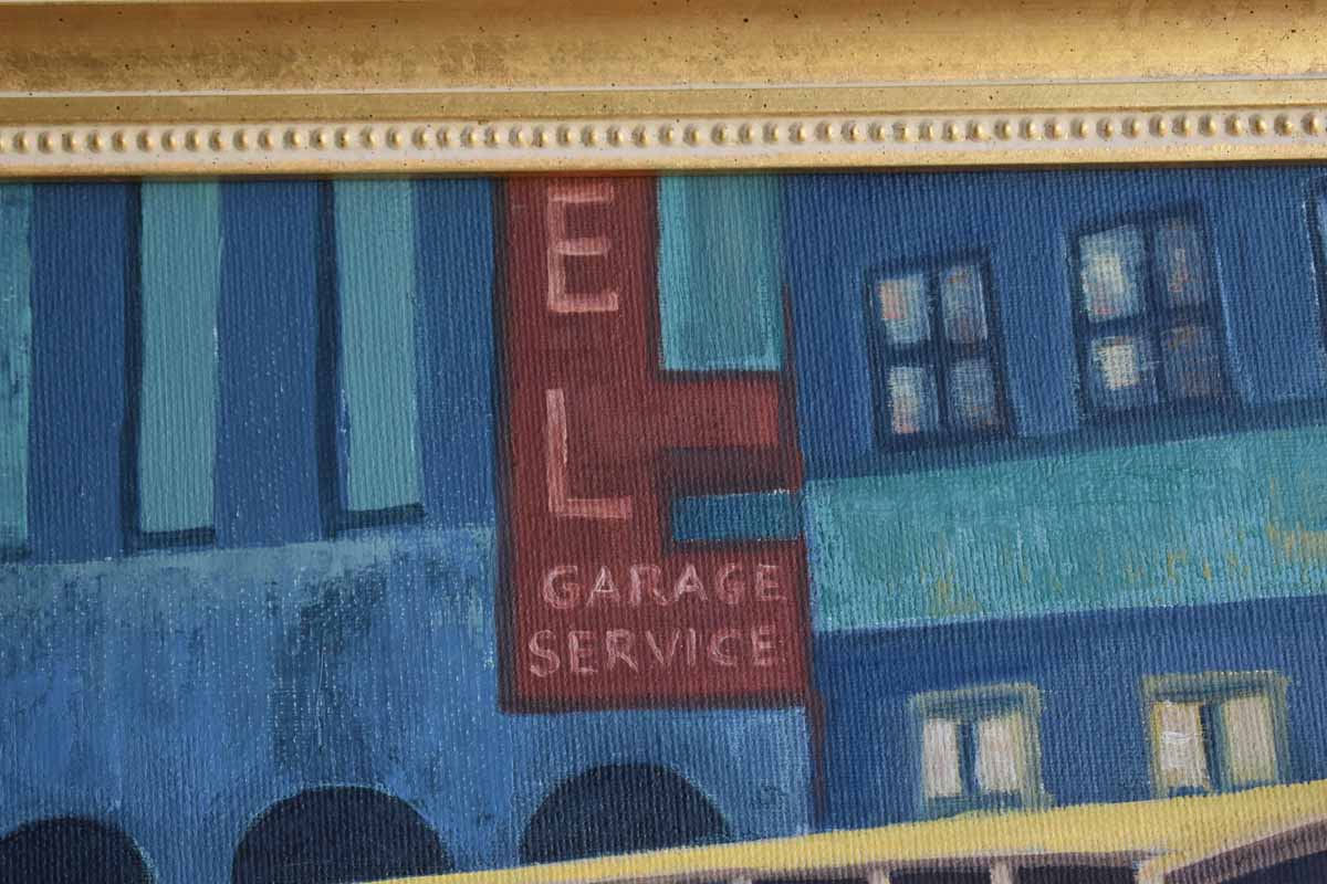Original Painting of a San Francisco Street Scene (PICKUP ONLY)