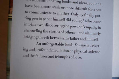 Townie:  A Memoir by Andre Dubus III