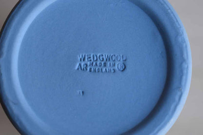 Wedgeood (England) Blue Jasperware Dancing Hours? Bud Vase