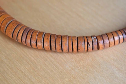 Wood Disc Necklace
